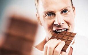 تناول الشوكولاتة - يمنع ضعف الانتصاب